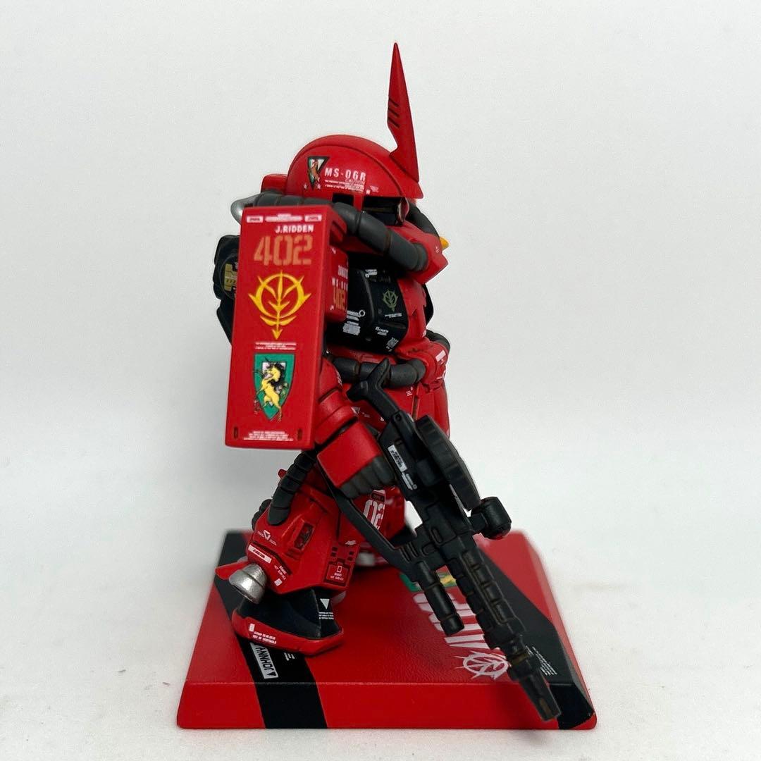 ゆ*き様 ガンダムコンバージ塗装　ジョニーライデン専用高機動型ザクⅡ