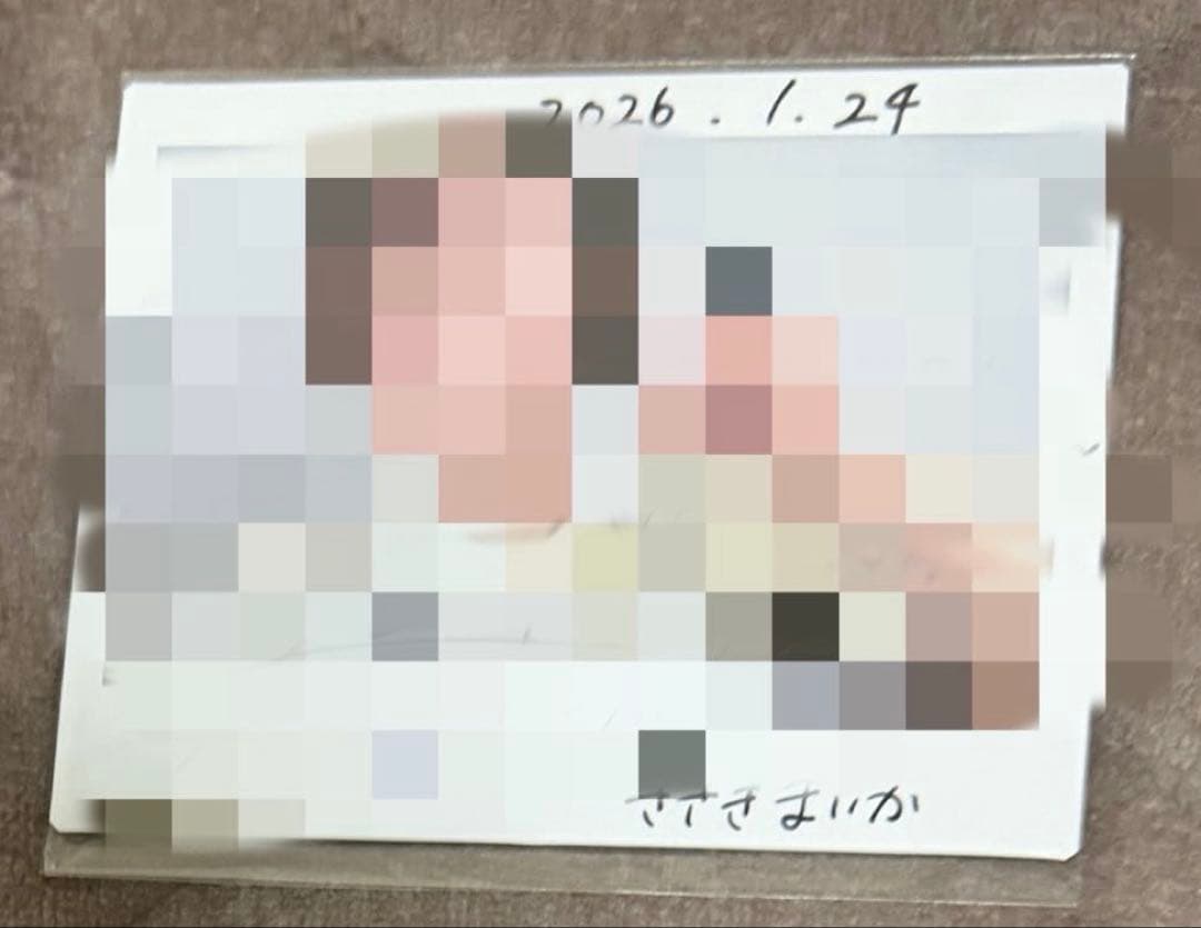 イコラブ　佐々木舞香　直筆サイン入りチェキ