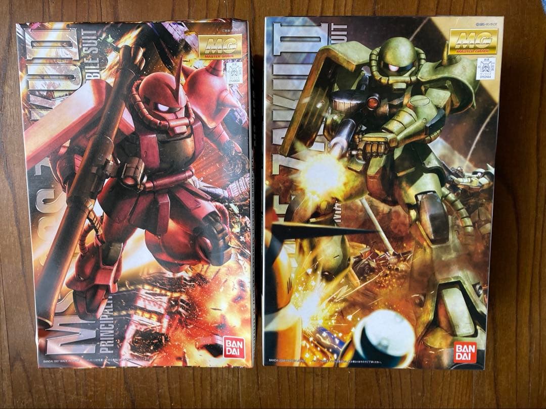 MGシャアザク&量産型ザク　ver2.0 2個セット
