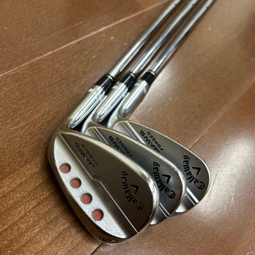 Callaway Jaws Forgedウェッジ 56.52.48 3本セット