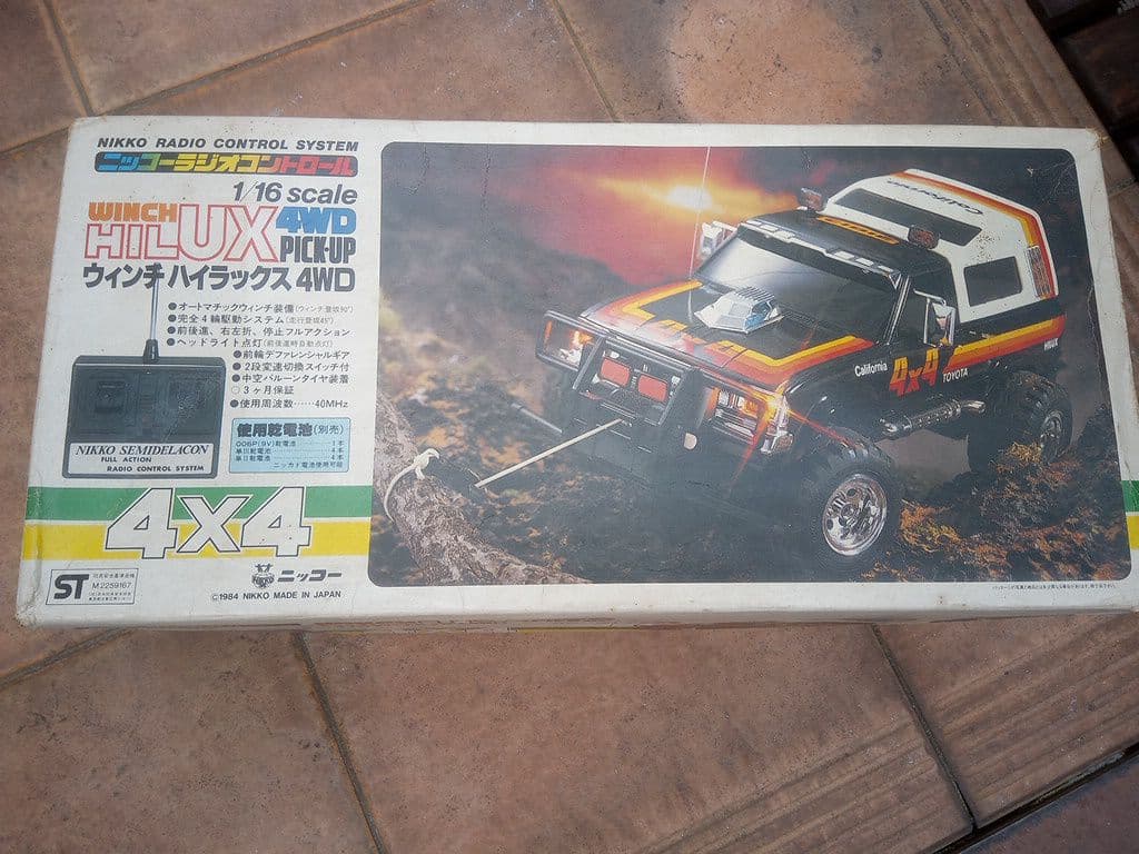 ニッコー　ウィンチ　ハイラックス　1/16 ラジコン　不動品