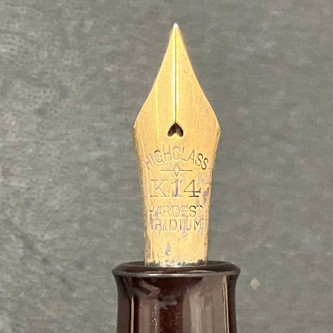 万年筆 蒔絵 ペン先 HIGHCLASS K14 HARDEST IRIDIUM