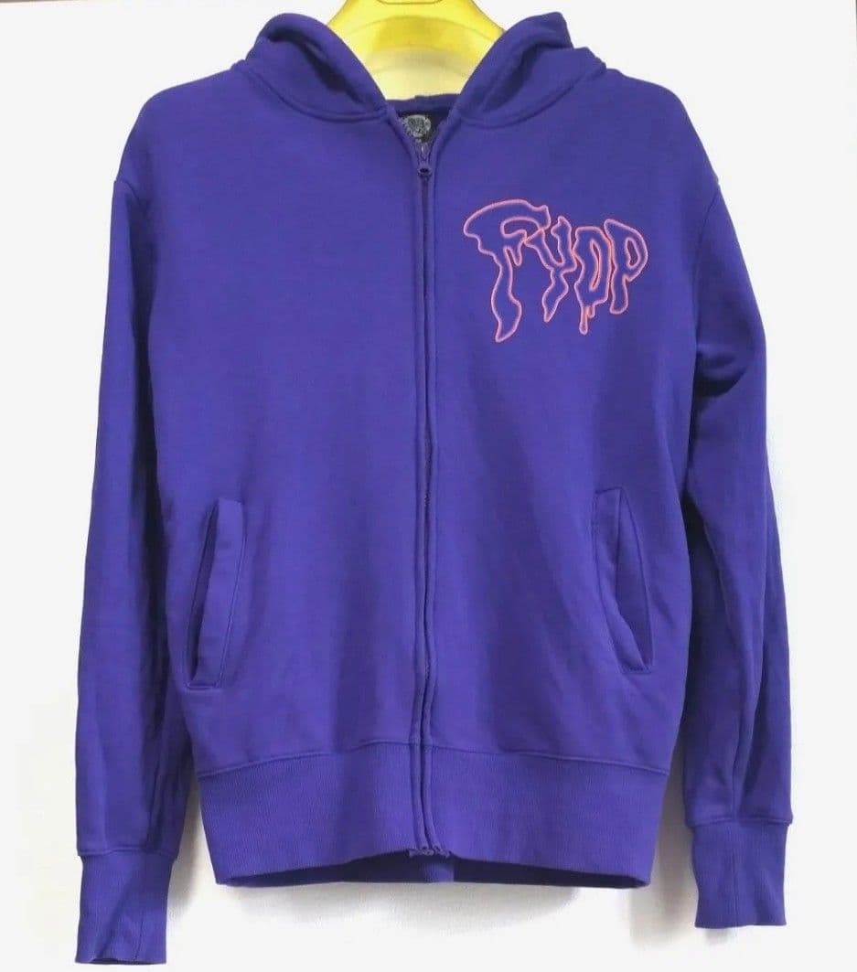 B'z　FYOP　Mサイズ　紫 ジップ　パ ーカー