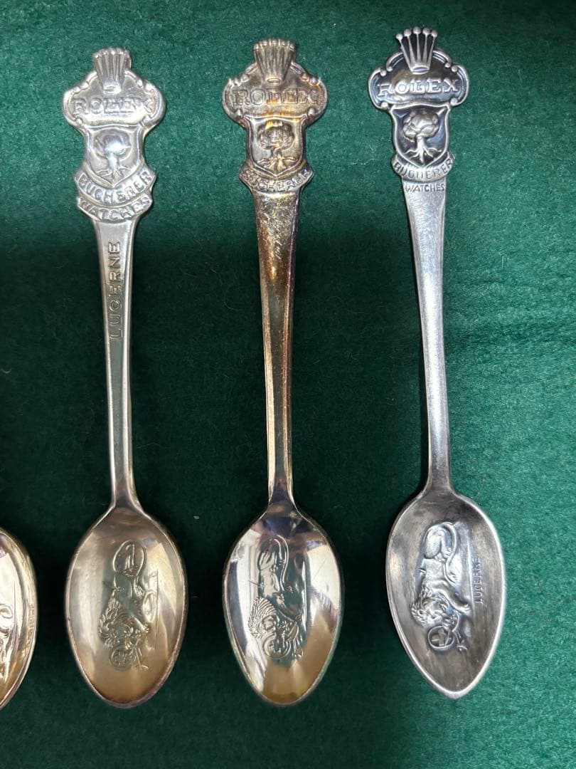 ロレックス　ROLEX スプーンセット 8本 ルツェルン　嘆きのライオンほか