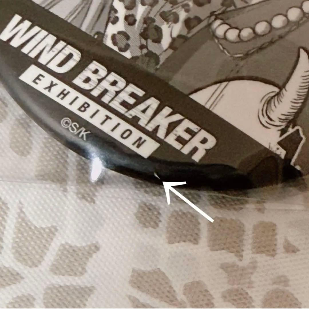 WIND BREAKER 展 ウィンブレ展 焚石矢 原作コマ缶バッジセット