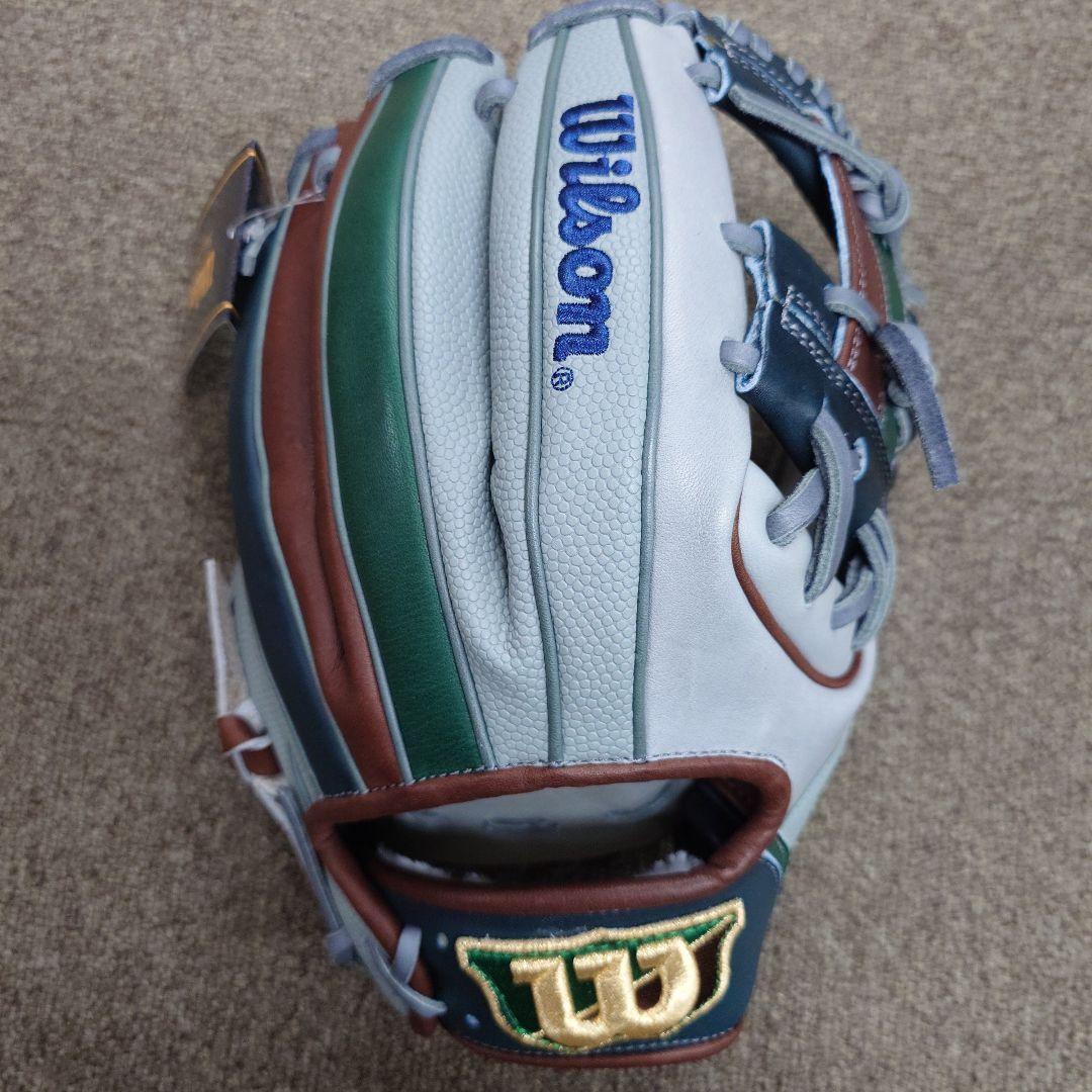wilson wanabe hero 内野手用一般軟式野球グラブ