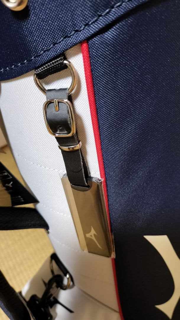 Mizuno キャディバッグ 9型 ネイビー/ホワイト