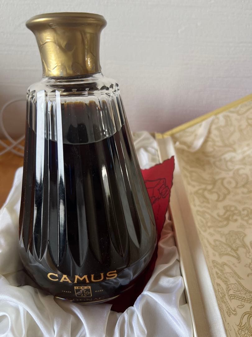 未開栓】CAMUS　カミュ　バカラ　カラフェ　クリスタルボトル　替栓付　希少品