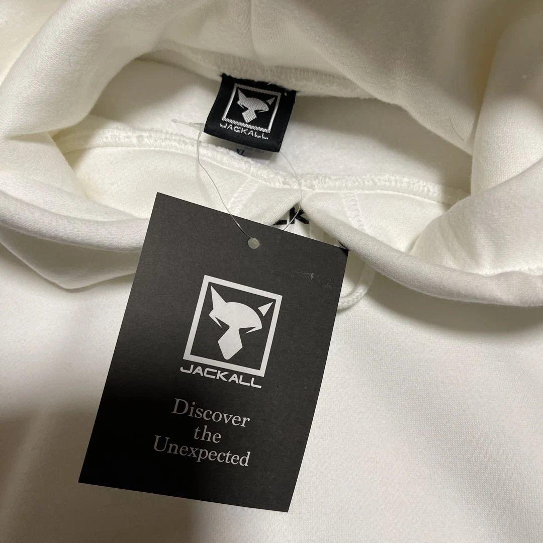 JACKALL パーカー 新品未使用 美品 ホワイトXL