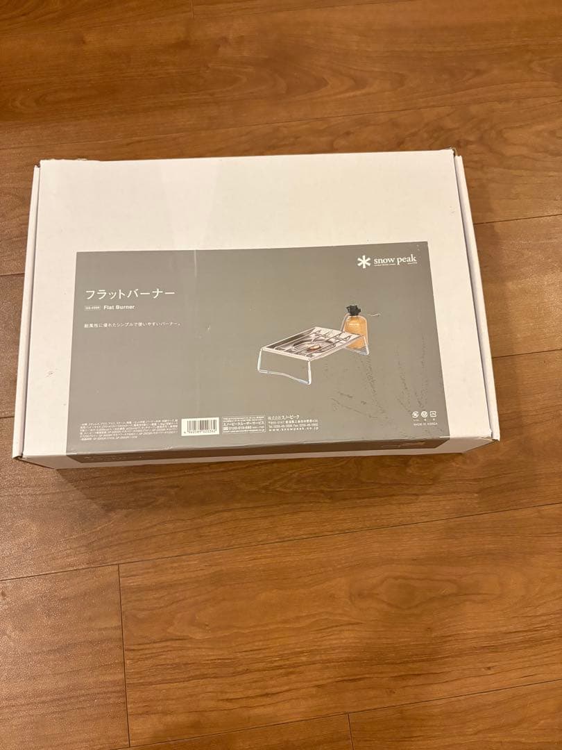  peakスノーピークフラットバーナー