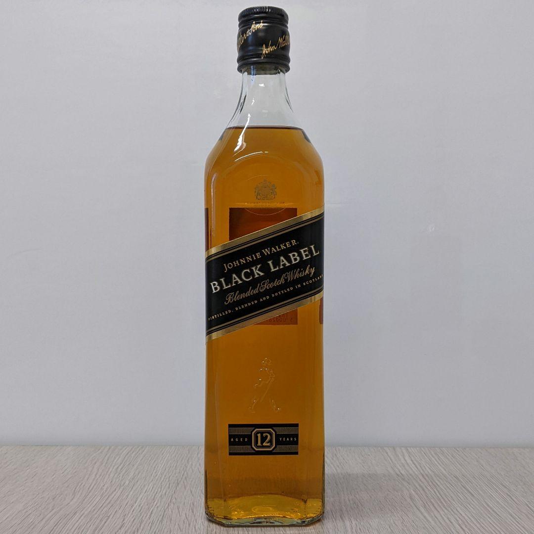 ジョニーウォーカー　黒ラベル12年　新・旧飲み比べ2本セット
