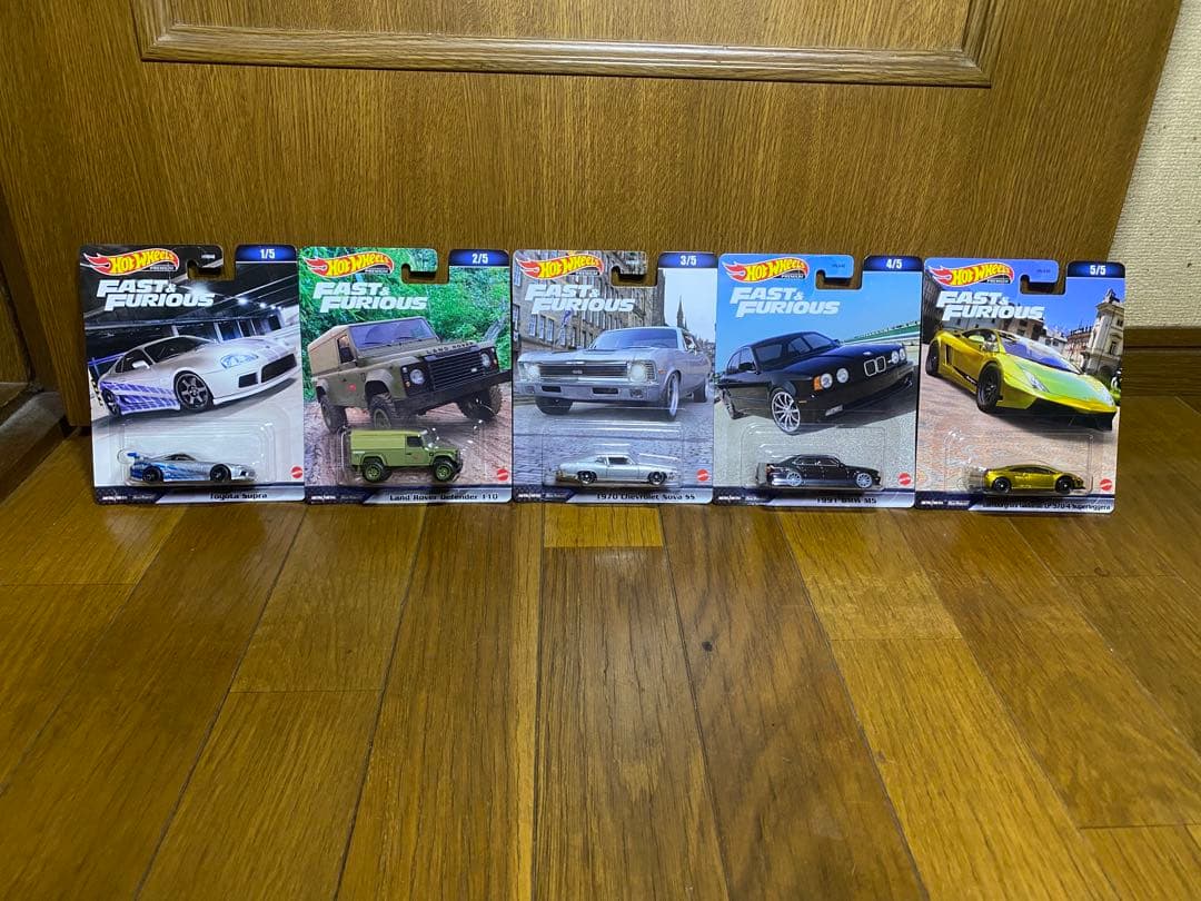 ←←←ワイルドスピード 最新 ホットウィール 5種