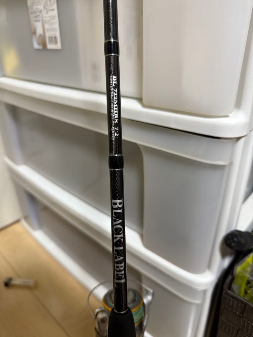 ダイワ BLACK LABEL 722MHRS 7.2ft / MHパワー