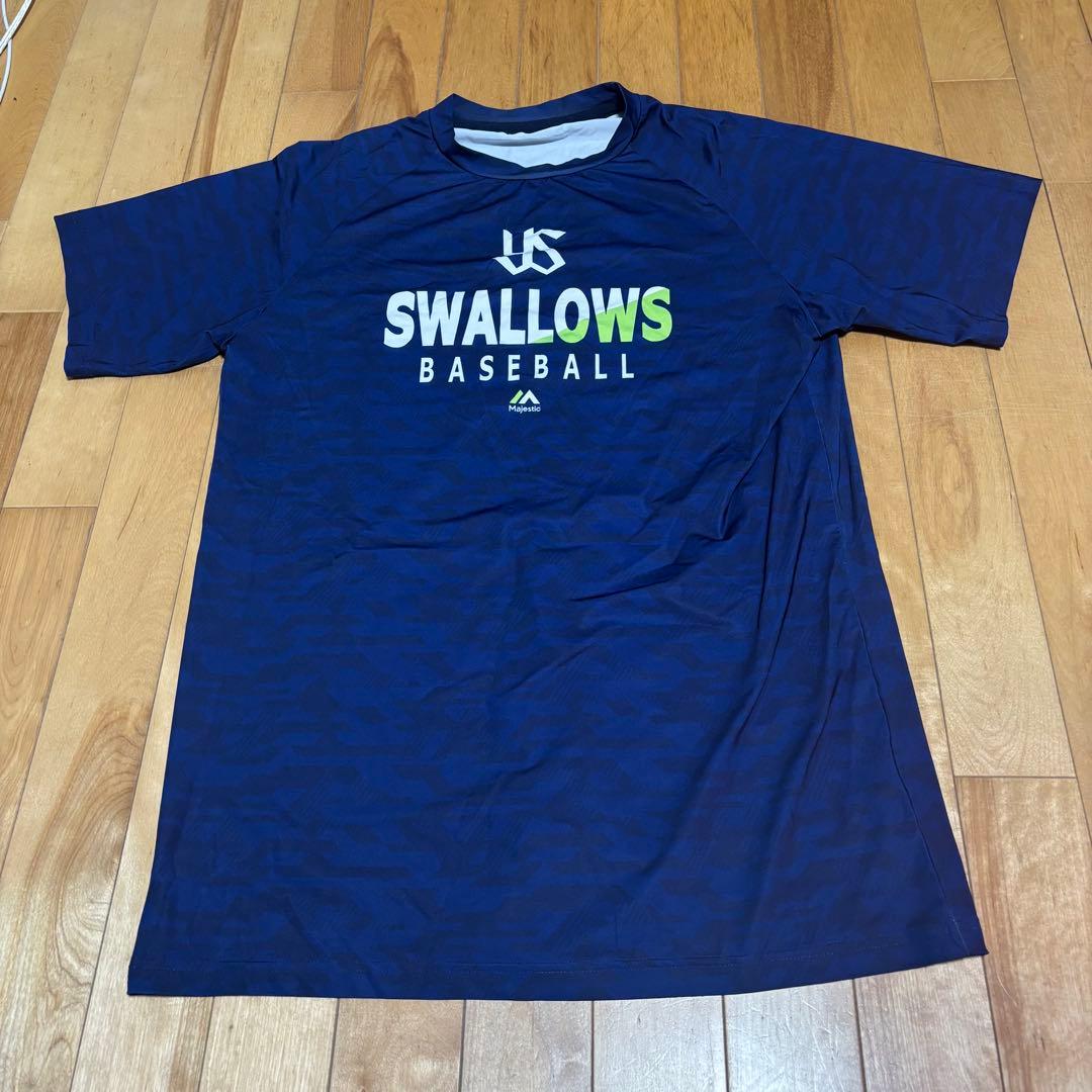 majestic 東京ヤクルトスワローズ練習着 Sサイズ