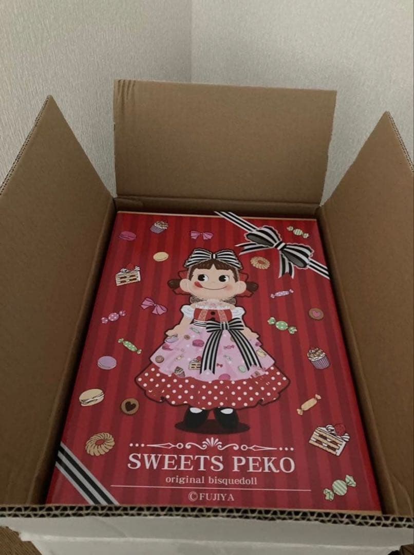 不二家　ペコちゃん　ビスクドール