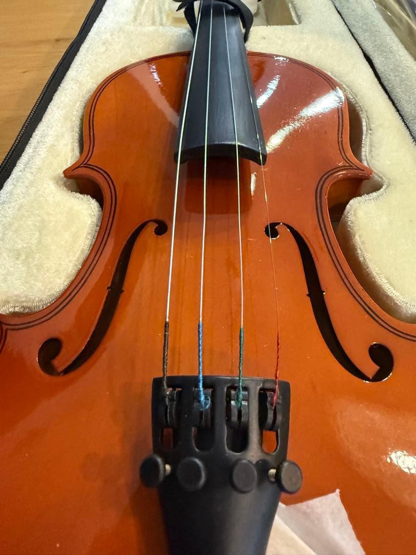 バイオリン 1/2本体 ケース付き