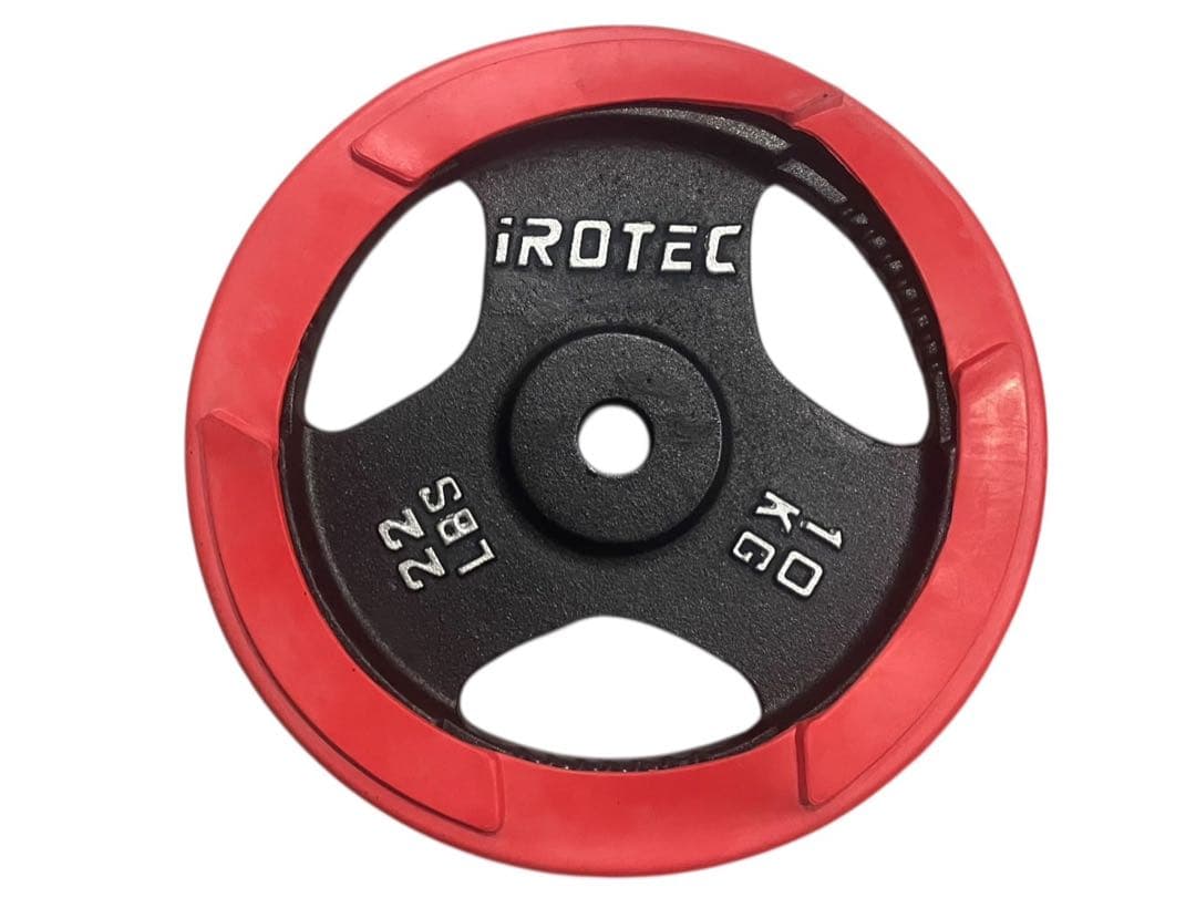 ○【美品】IROTEC アイロテック ラバープレート 10kg 2枚