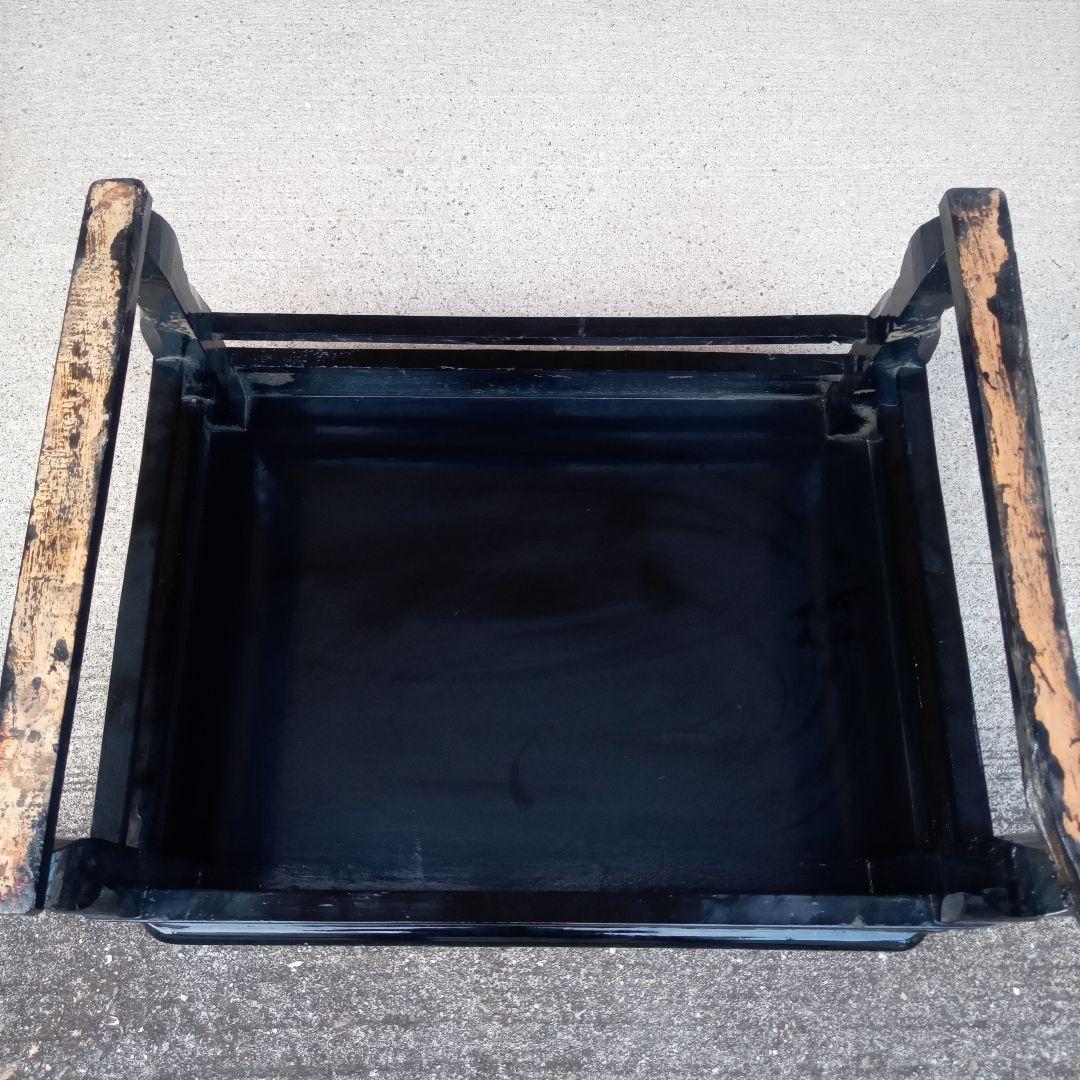 李朝螺鈿　李朝家具　四方膳　ソバン　骨董　韓国　朝鮮美術　李朝　アンティーク