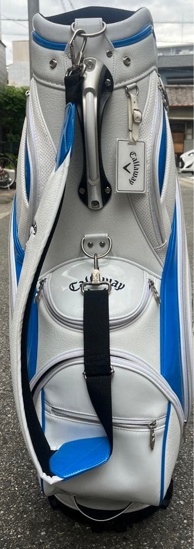 Callaway キャディバッグ ホワイト/ブルー