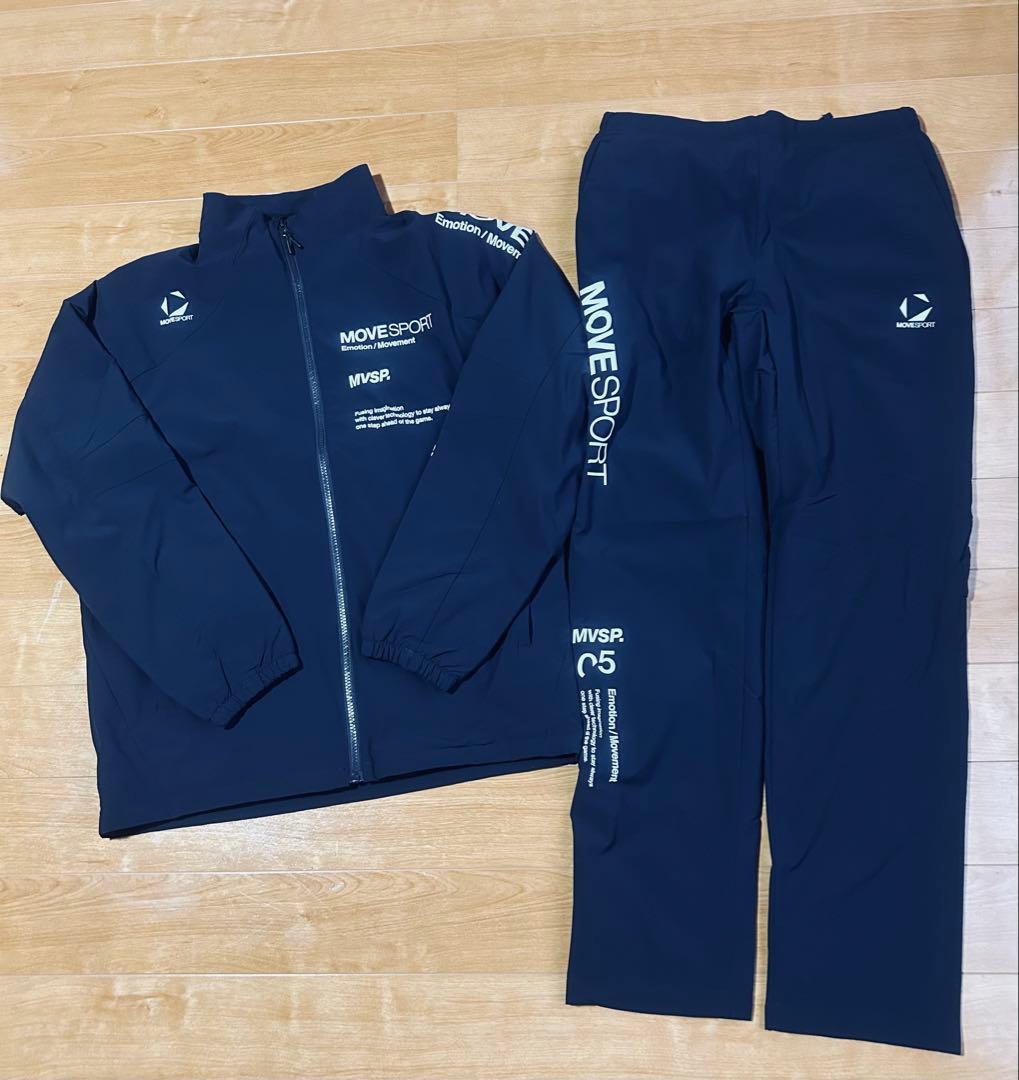 デサント　ムーブスポーツ　ナイロンジャケットとパンツのセットアップ　Lサイズ