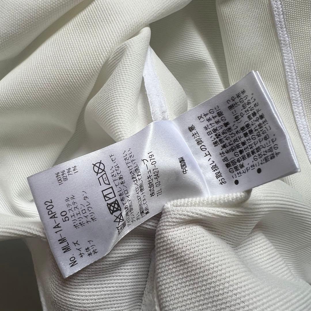 MARK&LONA マークアンドロナ　ポロシャツ　メンズ　50 XL ゴルフ　白