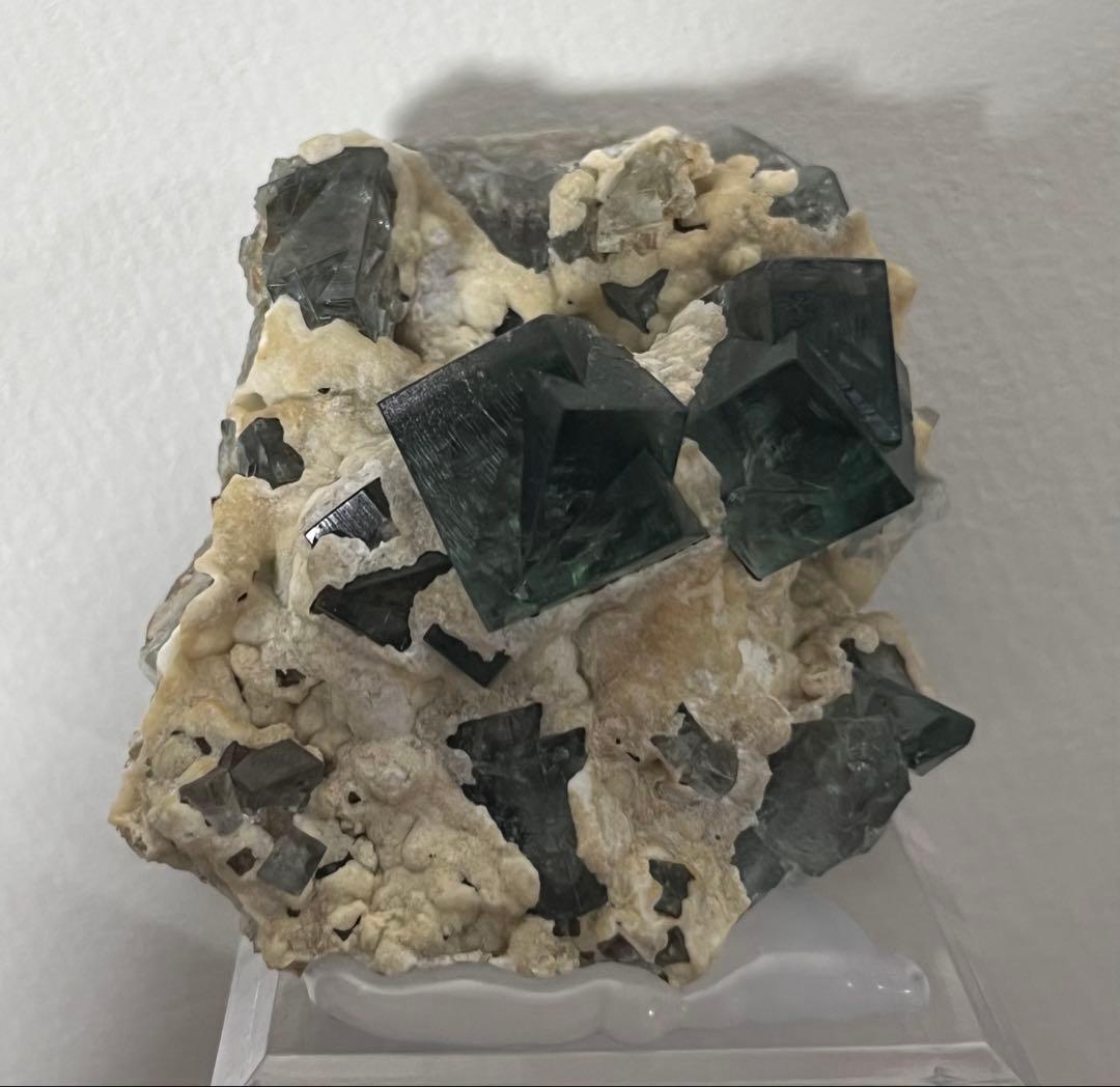 Helens pocket産　フローライト　蛍石　原石　鉱物　鉱物標本