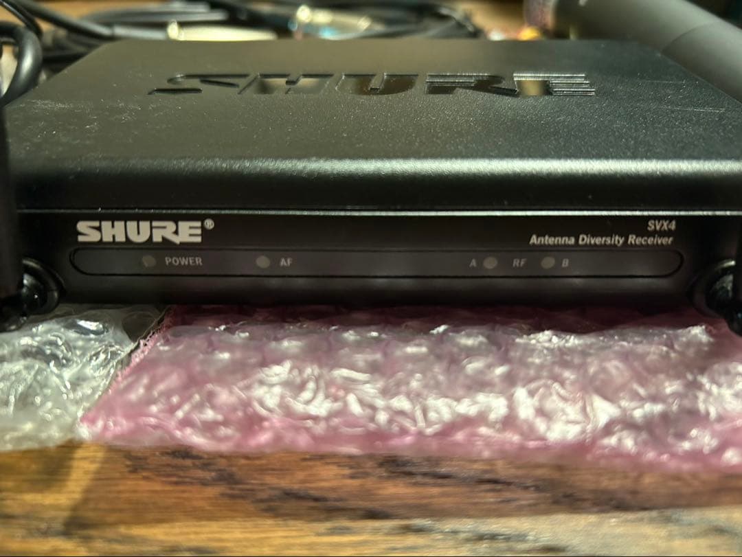 SHURE ワイヤレスマイクシステム SVX24/PG58