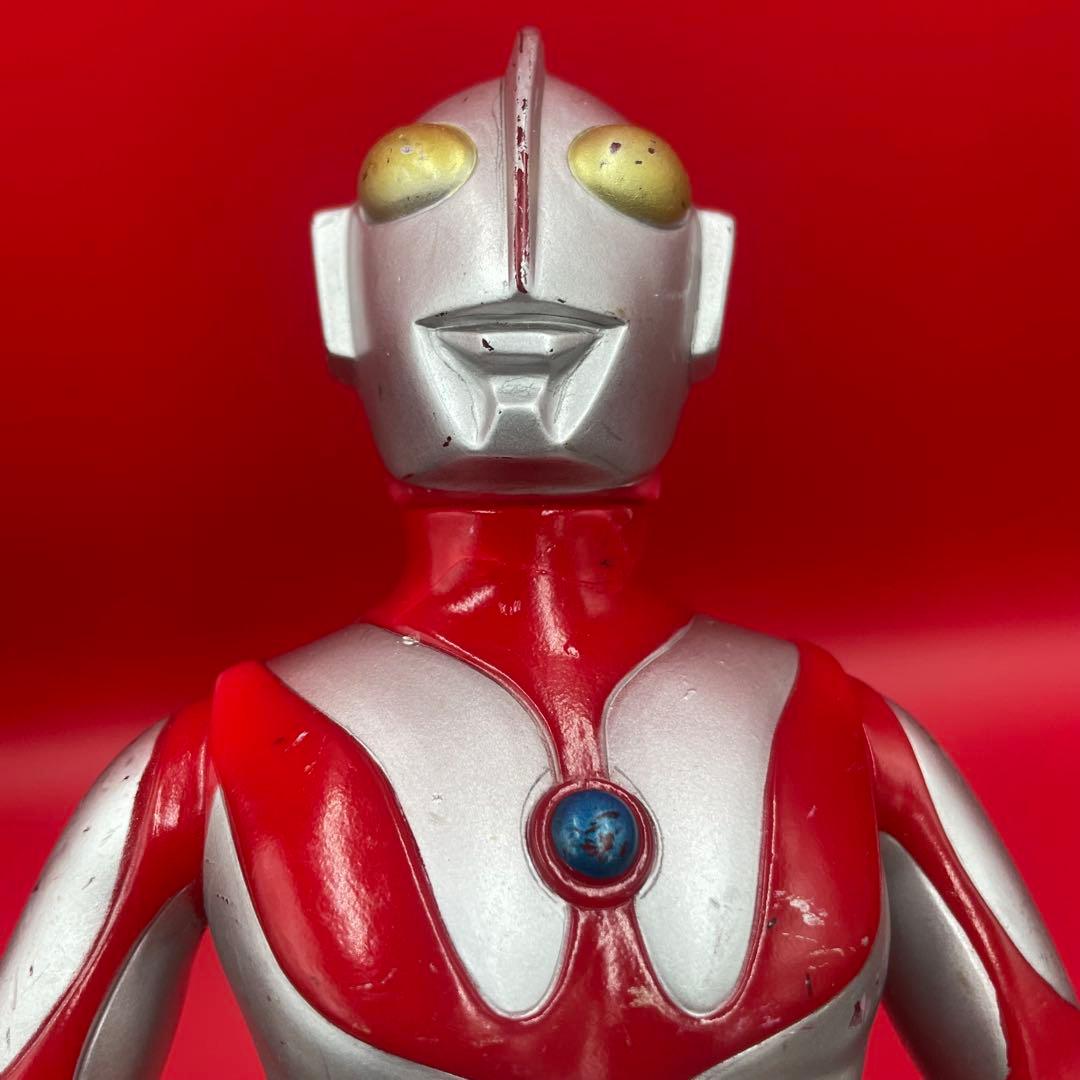 希少　ビッグサイズ　ウルトラマン 1988年　30㎝　硬質ソフビ　レトロ