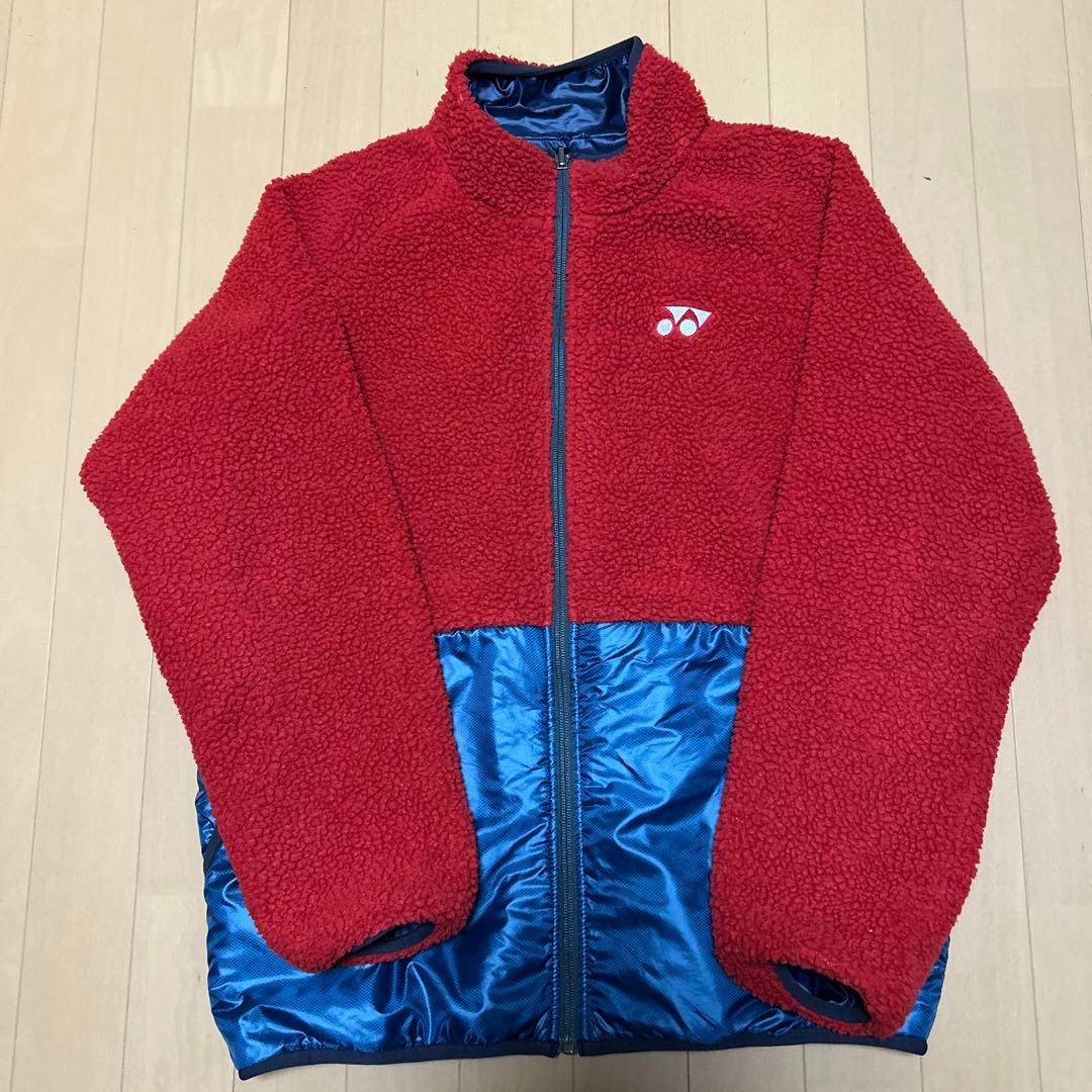 YONEX リバーシブル ボアジャケット /ネイビーブルー