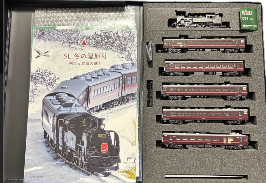 ★KATO 10-1958 C11 171+14系「SL冬の湿原号」 6両セット