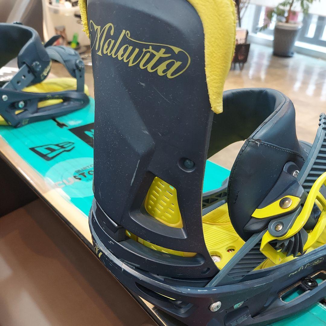 BURTON CUSTOM 151 FV × Malavita M ケース付