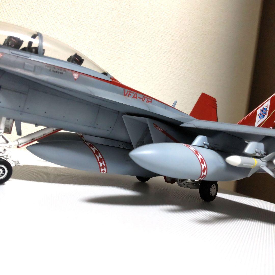 戦闘機プラモデル完成品ハセガワ1/48F-18スーパーホーネット