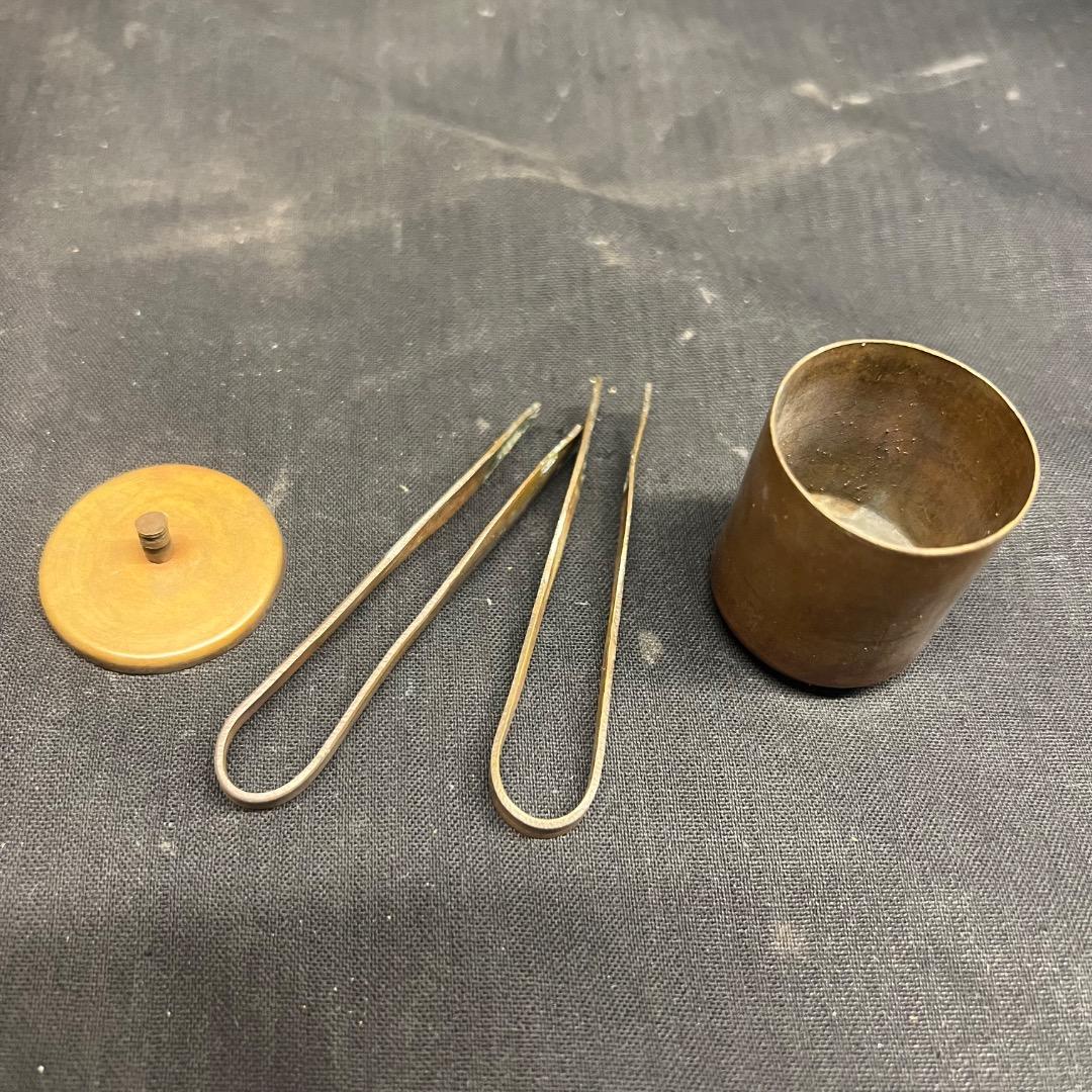 〇※前Dc1011 燭臺 燭台 一対 銅製