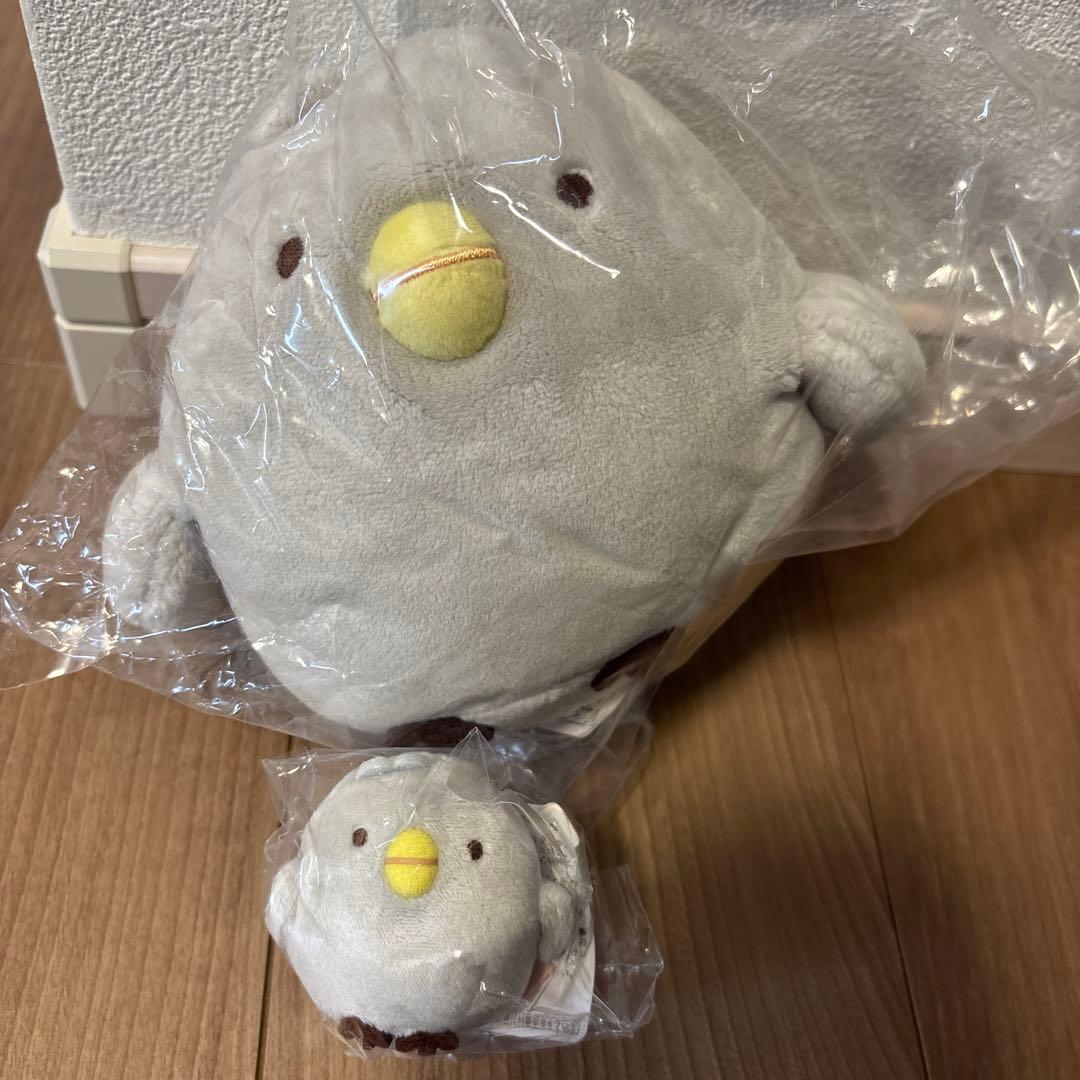すみっコぐらし　ひよこ？　てのりぬいぐるみ　もっちり〜ぬいぐるみ　2点