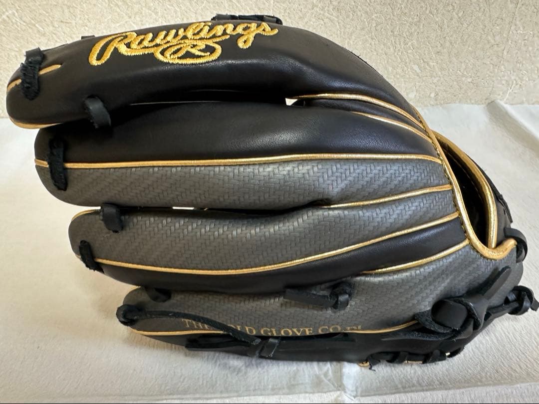 Rawlings 軟式グローブ 黒/金