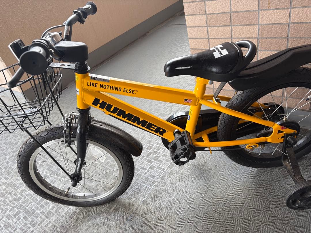 sasaハマー　自転車　子供用　HUMMER 16インチ