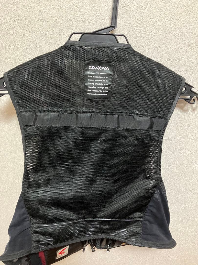 DAIWA SPECIAL 鮎ベスト黒サイズL
