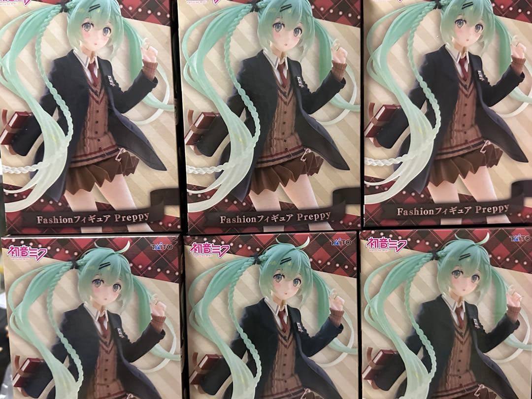 初音ミクfashionフィギュアpreppy 6個