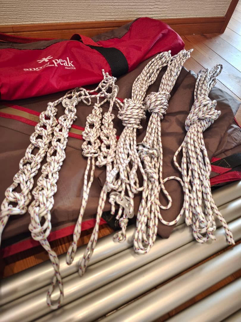 美品 スノーピーク HD タープ シールド・ヘキサ M TP-861H ポール付