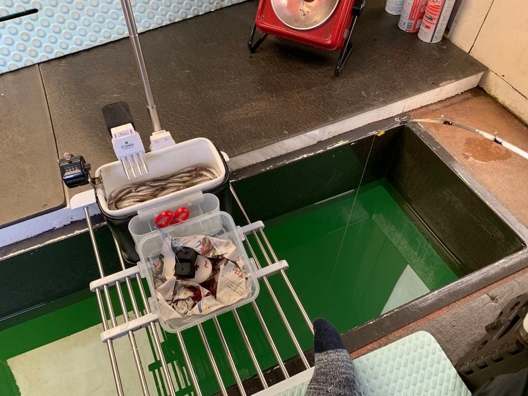 新作穂先　ワカサギステンレス穂先　２本３００ミリ