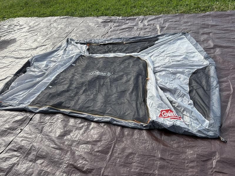 ノ*リ様 コールマン タフスクリーン2ルームハウス 限定カラー マット付き