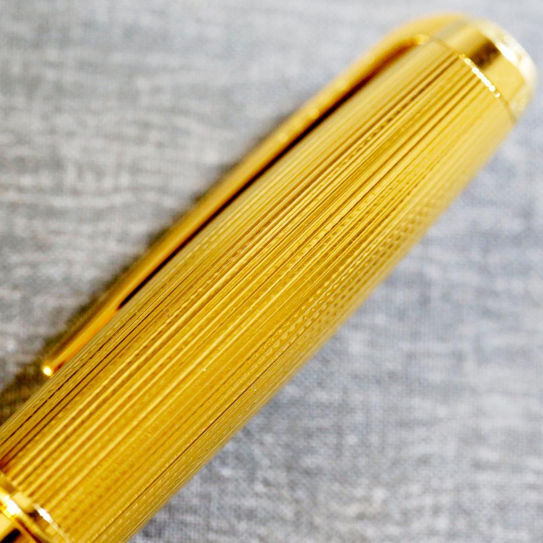 【美品 送料込み】デュポン 万年筆 オランピオ ゴールド