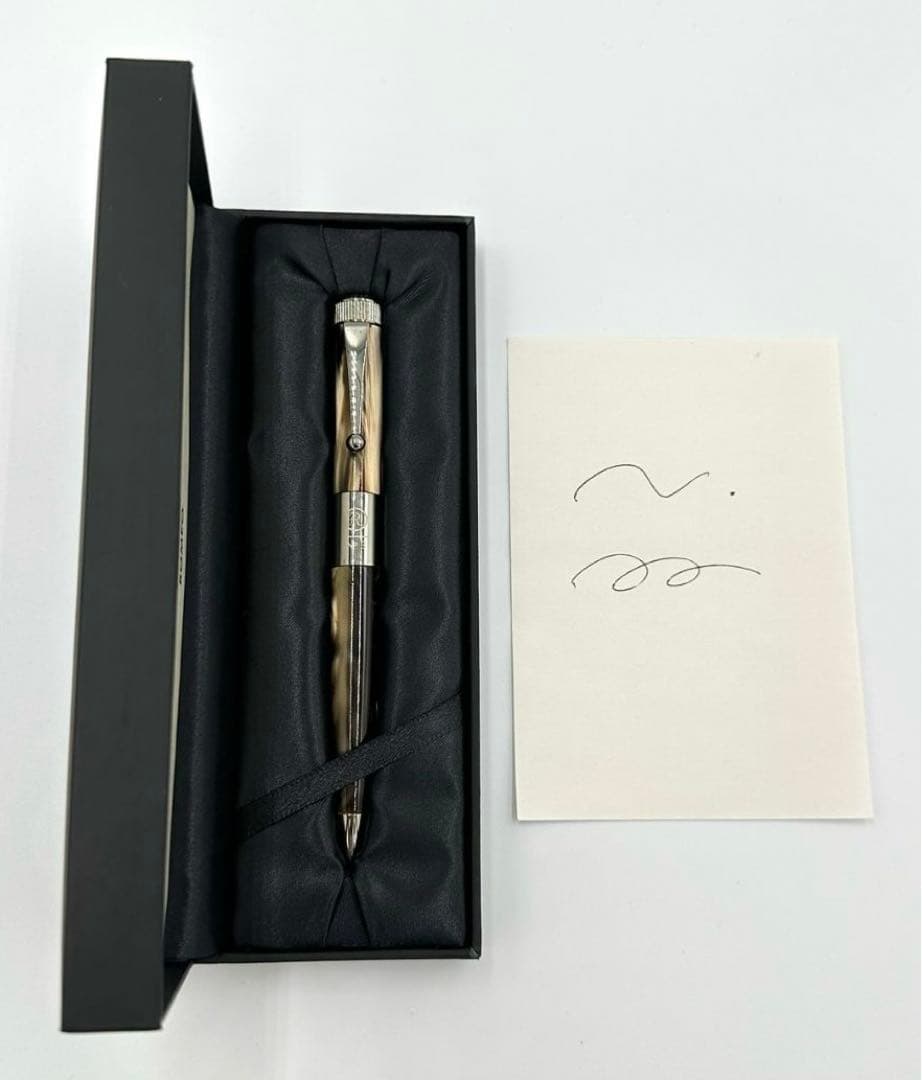 【美品】伊東屋　ROMEO No.3 ボールペン　太軸 イタリアングレー©245