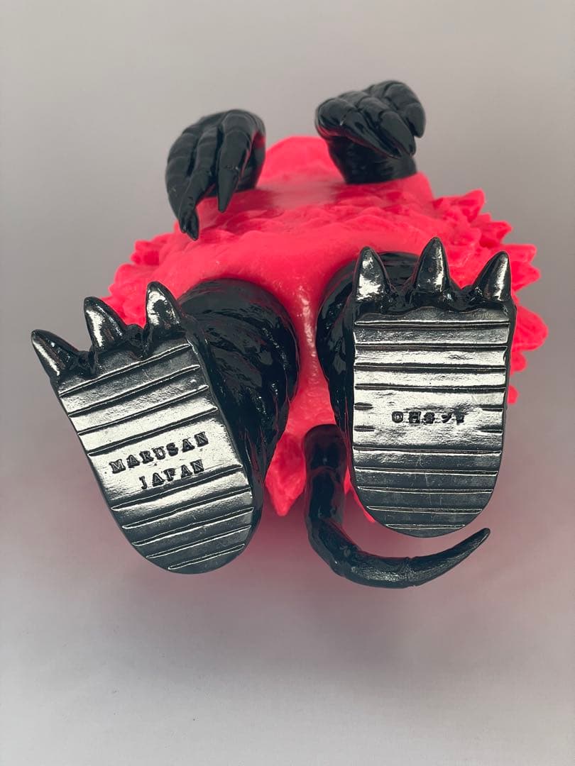 マルサン　ガラモン　ソフビ　ピンク&ブラック　渋谷PARCO限定