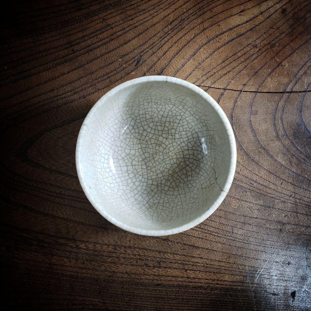 コロ茶碗　赤絵　魚　ミツマタ　湯呑み　小鉢　貫入　ニュウ