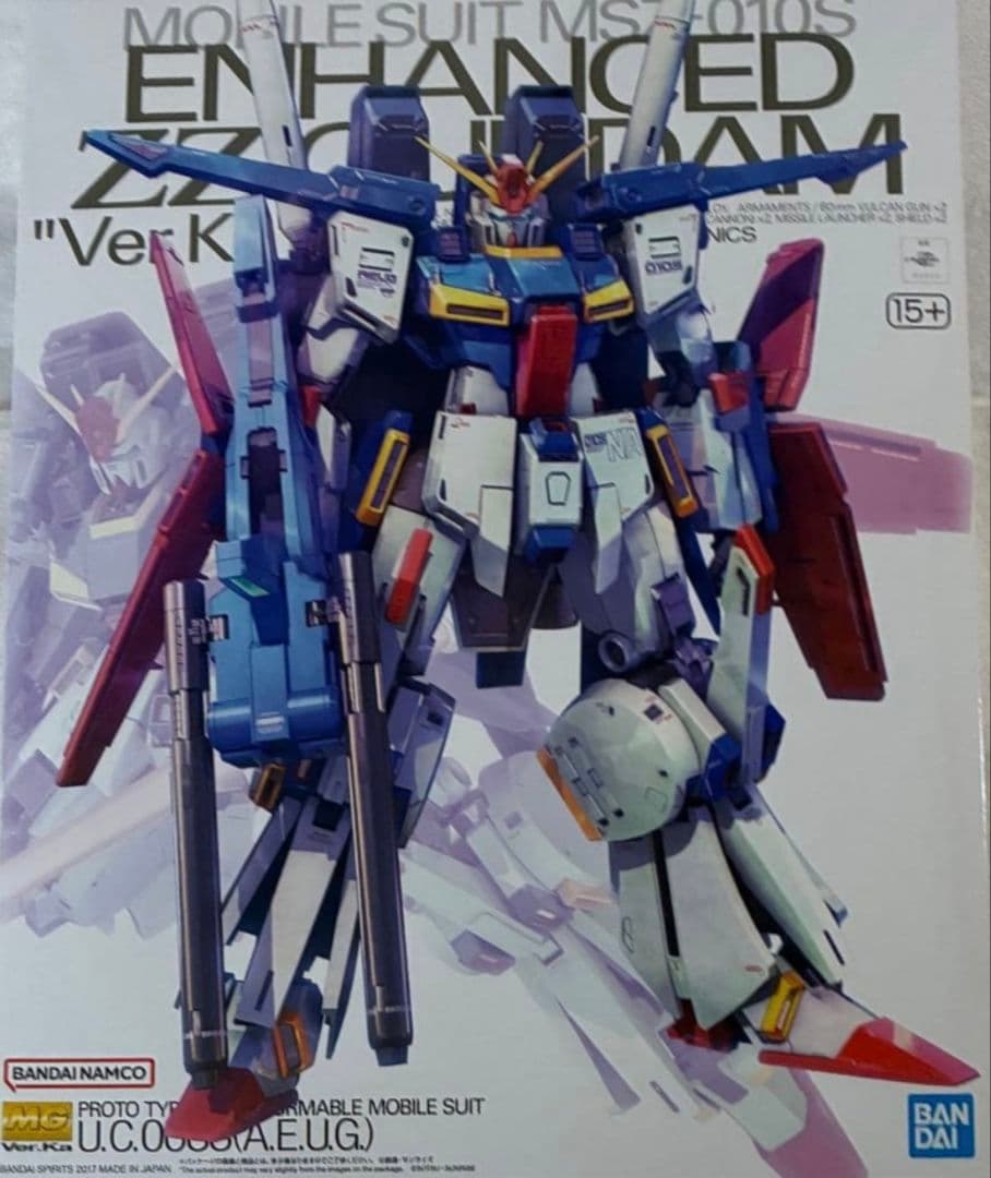 ガンプラ　MG強化型ダブルゼータガンダム Ver.Ka