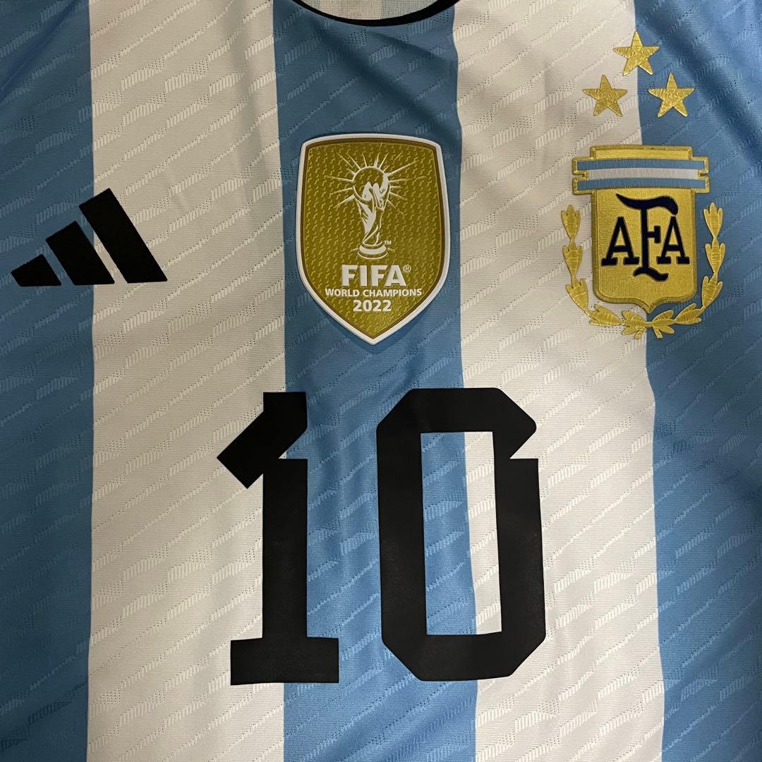 正規品　2023アルゼンチン代表　リオネル・メッシ　オーセンティックユニフォーム