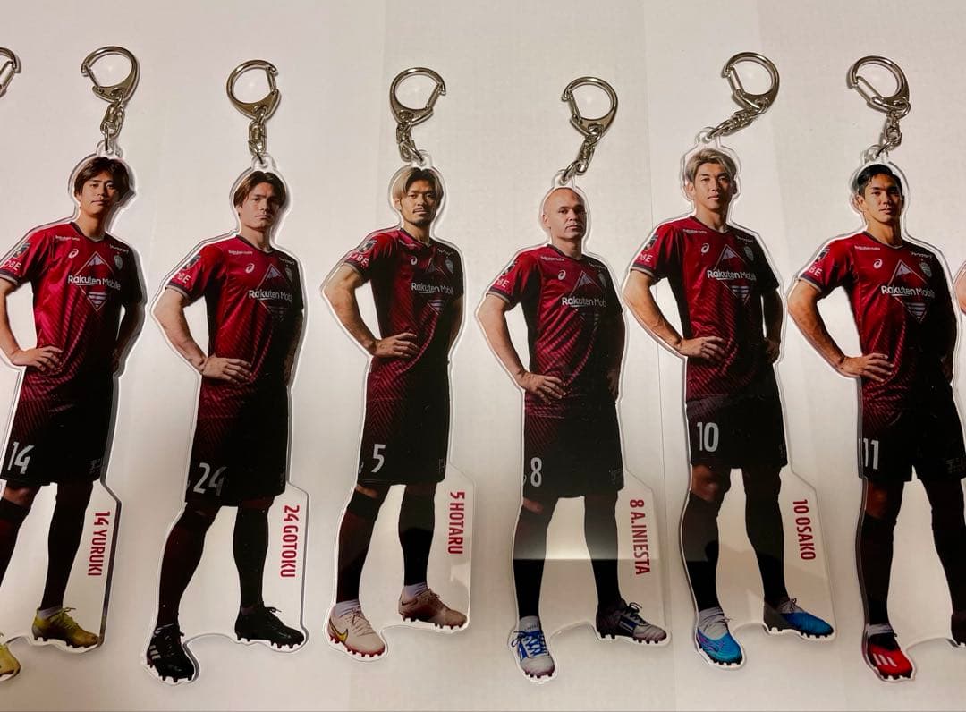 ヴィッセル神戸　どでかキーホルダーセット