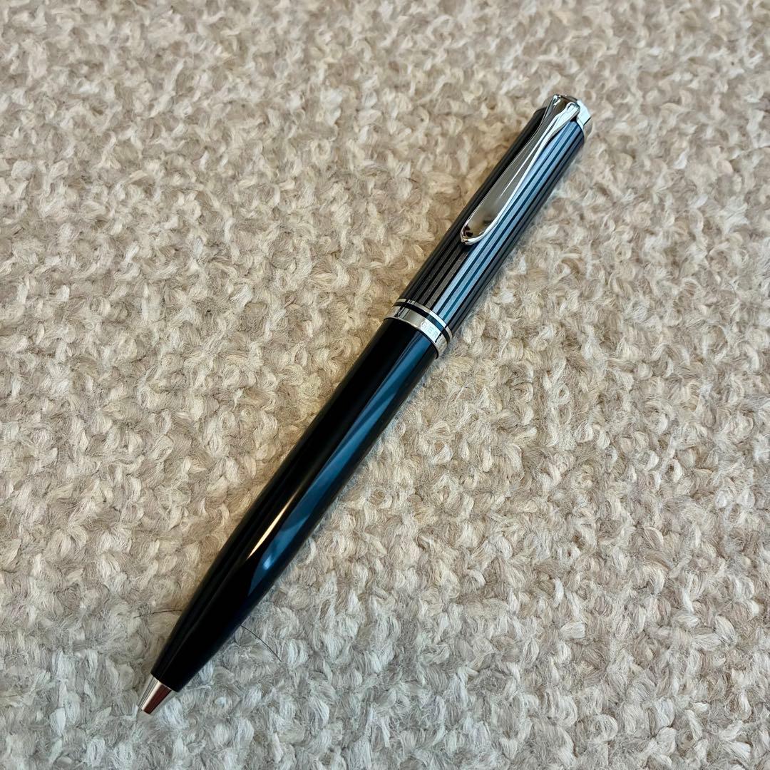 ★値下げ交渉可★ペリカン スーベレーン K605 ボールペン ブラックストライプ