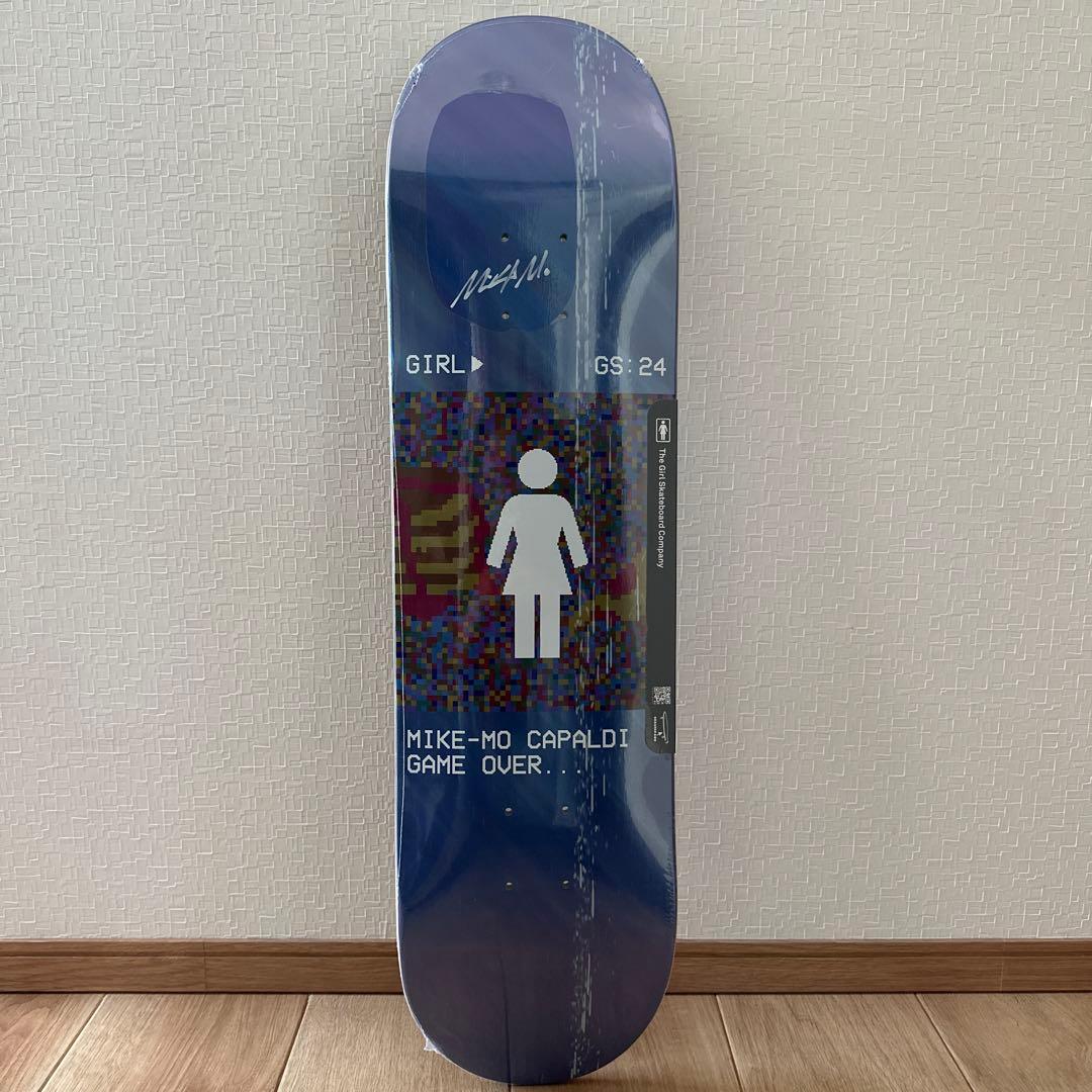 新品未使用！GIRLデッキ MIKE MO直筆サイン入り！
